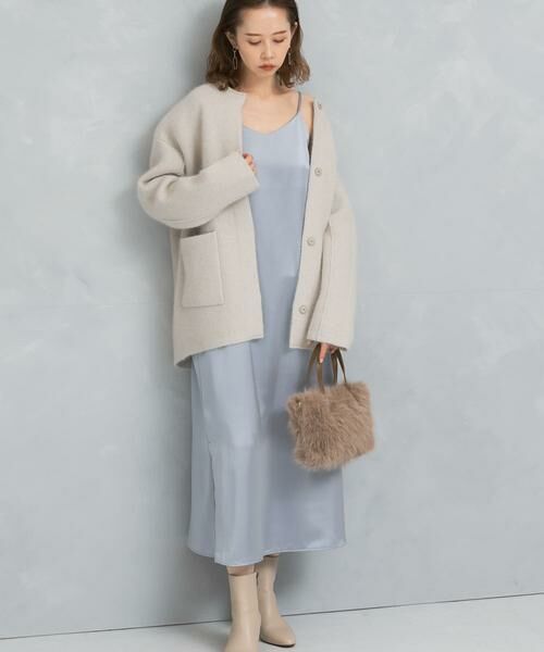 URBAN RESEARCH ROSSO / アーバンリサーチ ロッソ ワンピース | サテンキャミワンピース | 詳細11