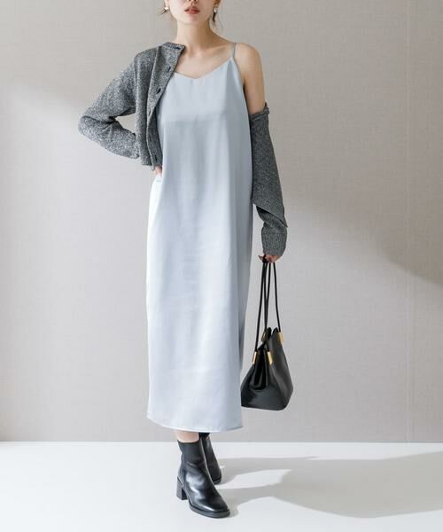 URBAN RESEARCH ROSSO / アーバンリサーチ ロッソ ワンピース | サテンキャミワンピース | 詳細14