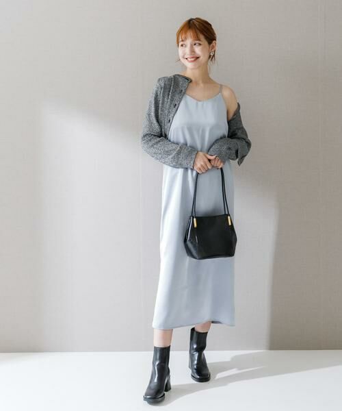 URBAN RESEARCH ROSSO / アーバンリサーチ ロッソ ワンピース | サテンキャミワンピース | 詳細16