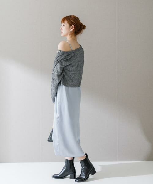 URBAN RESEARCH ROSSO / アーバンリサーチ ロッソ ワンピース | サテンキャミワンピース | 詳細18