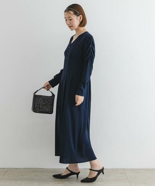 URBAN RESEARCH ROSSO / アーバンリサーチ ロッソ ワンピース | F by ROSSO　Vネックパフスリーブワンピース | 詳細11