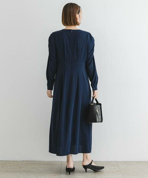 URBAN RESEARCH ROSSO / アーバンリサーチ ロッソ ワンピース | F by ROSSO　Vネックパフスリーブワンピース | 詳細12