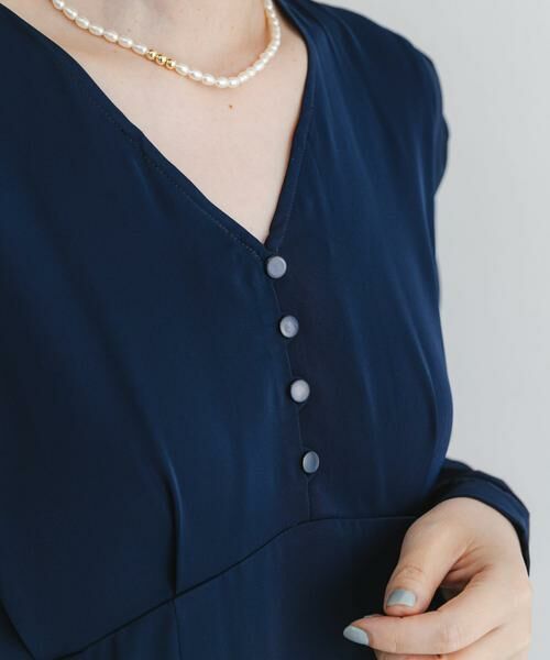 URBAN RESEARCH ROSSO / アーバンリサーチ ロッソ ワンピース | F by ROSSO　Vネックパフスリーブワンピース | 詳細13