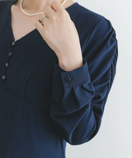 URBAN RESEARCH ROSSO / アーバンリサーチ ロッソ ワンピース | F by ROSSO　Vネックパフスリーブワンピース | 詳細14