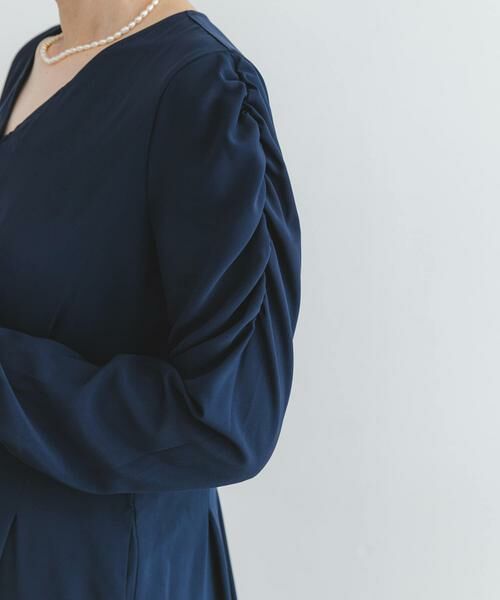URBAN RESEARCH ROSSO / アーバンリサーチ ロッソ ワンピース | F by ROSSO　Vネックパフスリーブワンピース | 詳細15