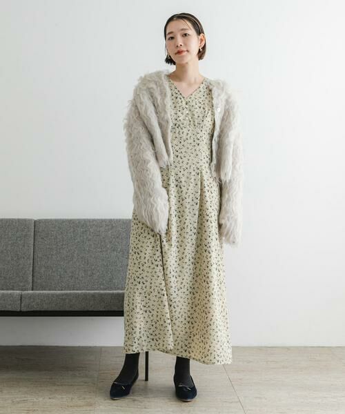 URBAN RESEARCH ROSSO / アーバンリサーチ ロッソ ワンピース | F by ROSSO　Vネックパフスリーブワンピース | 詳細20