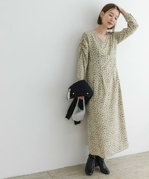 URBAN RESEARCH ROSSO / アーバンリサーチ ロッソ ワンピース | F by ROSSO　Vネックパフスリーブワンピース | 詳細28