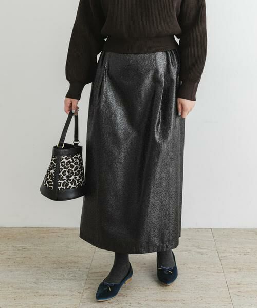 URBAN RESEARCH ROSSO / アーバンリサーチ ロッソ ワンピース | F by ROSSO　メタリック2WAYワンピース | 詳細1