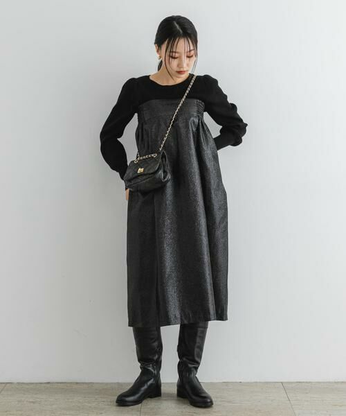 URBAN RESEARCH ROSSO / アーバンリサーチ ロッソ ワンピース | F by ROSSO　メタリック2WAYワンピース | 詳細10