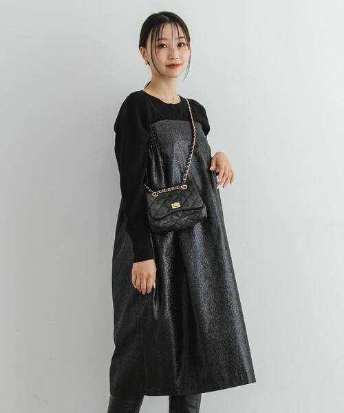 URBAN RESEARCH ROSSO / アーバンリサーチ ロッソ ワンピース | F by ROSSO　メタリック2WAYワンピース | 詳細9