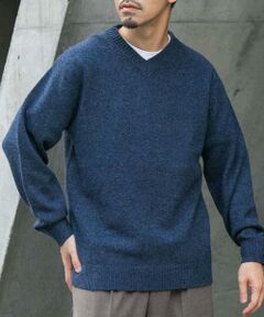 URBAN RESEARCH ROSSO / アーバンリサーチ ロッソ ニット・セーター | 『XLサイズあり』ハミルトンラムズウールVネックニット