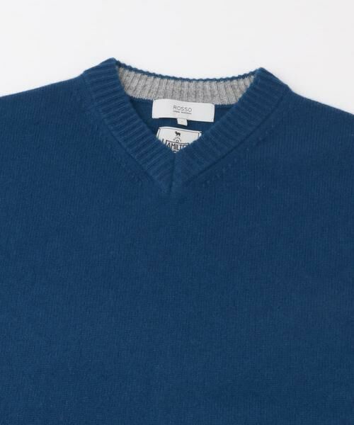 URBAN RESEARCH ROSSO / アーバンリサーチ ロッソ ニット・セーター | 『XLサイズあり』ハミルトンラムズウールVネックニット | 詳細10