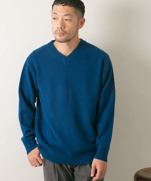 URBAN RESEARCH ROSSO / アーバンリサーチ ロッソ ニット・セーター | 『XLサイズあり』ハミルトンラムズウールVネックニット | 詳細5