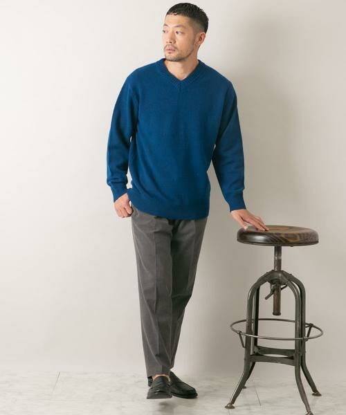 URBAN RESEARCH ROSSO / アーバンリサーチ ロッソ ニット・セーター | 『XLサイズあり』ハミルトンラムズウールVネックニット | 詳細6
