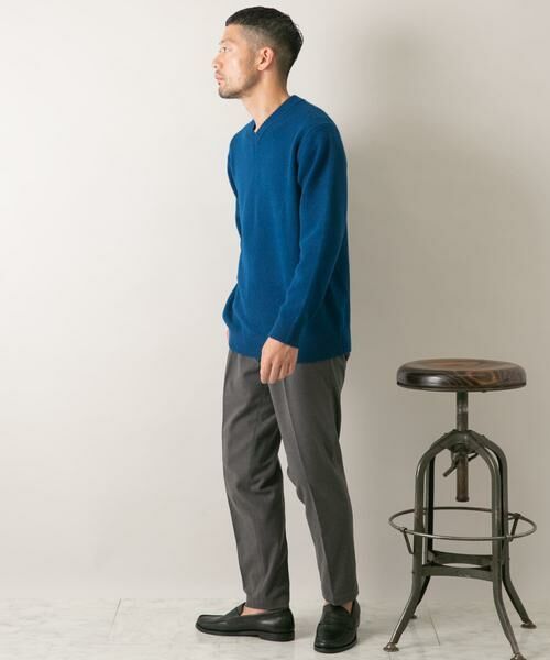 URBAN RESEARCH ROSSO / アーバンリサーチ ロッソ ニット・セーター | 『XLサイズあり』ハミルトンラムズウールVネックニット | 詳細8
