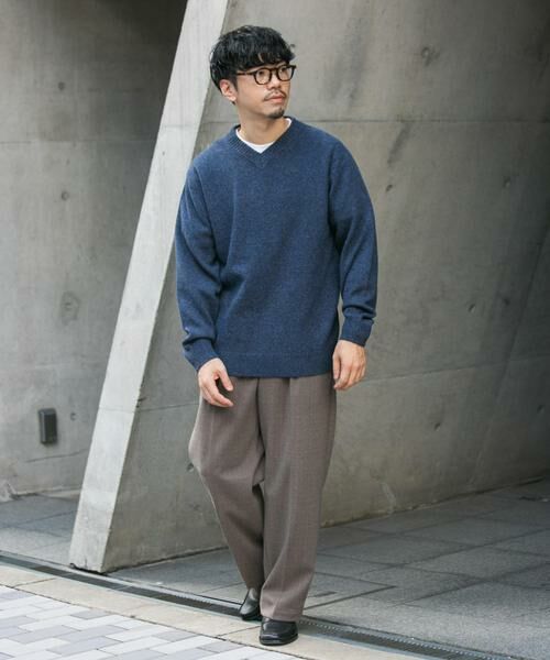 URBAN RESEARCH ROSSO / アーバンリサーチ ロッソ ニット・セーター | 『XLサイズあり』ハミルトンラムズウールVネックニット | 詳細18