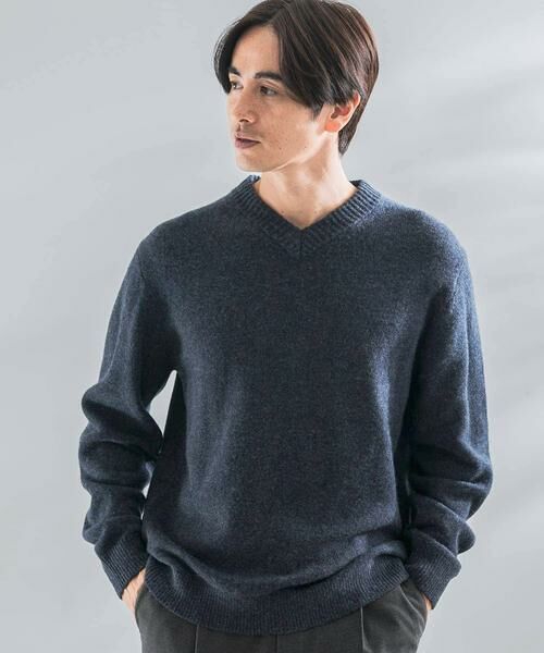 URBAN RESEARCH ROSSO / アーバンリサーチ ロッソ ニット・セーター | 『XLサイズあり』ハミルトンラムズウールVネックニット | 詳細22