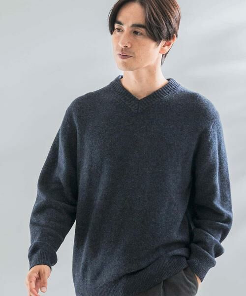 URBAN RESEARCH ROSSO / アーバンリサーチ ロッソ ニット・セーター | 『XLサイズあり』ハミルトンラムズウールVネックニット | 詳細23