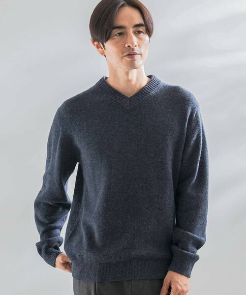 URBAN RESEARCH ROSSO / アーバンリサーチ ロッソ ニット・セーター | 『XLサイズあり』ハミルトンラムズウールVネックニット | 詳細24