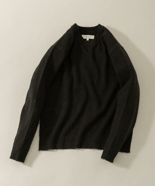 URBAN RESEARCH ROSSO/アーバンリサーチ ロッソ 『XLサイズあり』ウールシャギーニット ブラック M URBAN RESEARCH ROSSO/アーバンリサーチ ロッソ 『XLサイズあり』ウールシャギーニット ブラック M