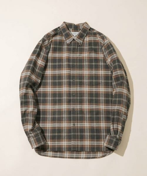 URBAN RESEARCH ROSSO/アーバンリサーチ ロッソ 『抗菌/防臭』『XXLサイズあり』ハイパフォーマンスフランネルシャツ グレー系その他 M URBAN RESEARCH ROSSO/アーバンリサーチ ロッソ 『抗菌/防臭』『XXLサイズあり』ハイパフォーマンスフランネルシャツ グレー系その他 M