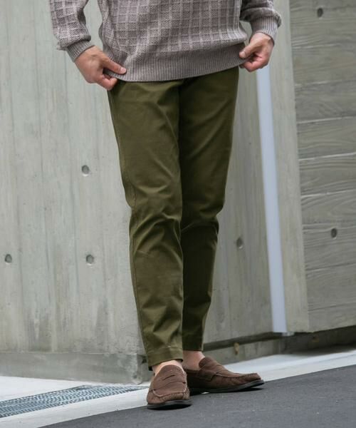 URBAN RESEARCH ROSSO / アーバンリサーチ ロッソ その他パンツ | 『XLサイズあり』起毛スリムストレッチテーパードチノパンツ | 詳細1