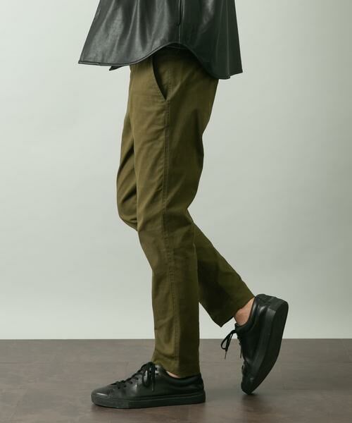 URBAN RESEARCH ROSSO / アーバンリサーチ ロッソ その他パンツ | 『XLサイズあり』起毛スリムストレッチテーパードチノパンツ | 詳細9