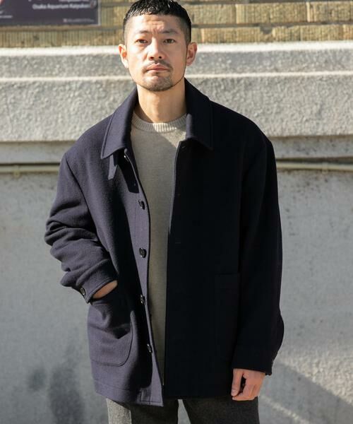 URBAN RESEARCH ROSSO / アーバンリサーチ ロッソ ピーコート | スーパー100シングルPコート | 詳細1