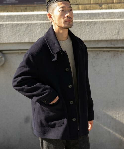 URBAN RESEARCH ROSSO / アーバンリサーチ ロッソ ピーコート | スーパー100シングルPコート | 詳細2