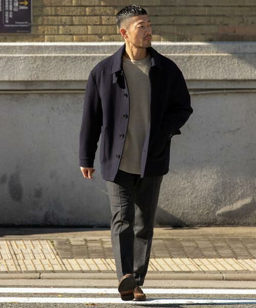 URBAN RESEARCH ROSSO / アーバンリサーチ ロッソ ピーコート | スーパー100シングルPコート | 詳細4