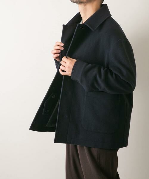 URBAN RESEARCH ROSSO / アーバンリサーチ ロッソ ピーコート | スーパー100シングルPコート | 詳細8