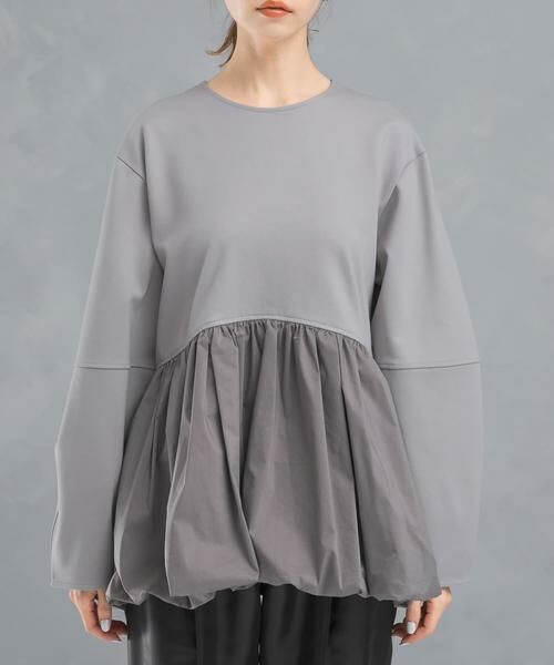 URBAN RESEARCH ROSSO / アーバンリサーチ ロッソ その他トップス | ドッキングバルーンプルオーバー | 詳細9