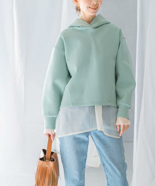 URBAN RESEARCH ROSSO / アーバンリサーチ ロッソ パーカー | ダンボールフードパーカー | 詳細1