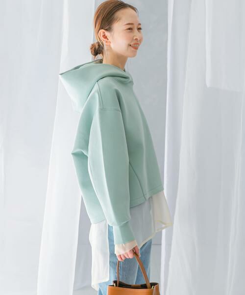 URBAN RESEARCH ROSSO / アーバンリサーチ ロッソ パーカー | ダンボールフードパーカー | 詳細2