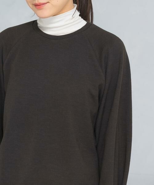 URBAN RESEARCH ROSSO / アーバンリサーチ ロッソ スウェット | ウール混タックスリーブスウェット | 詳細6