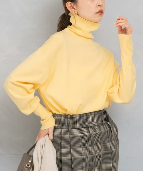 URBAN RESEARCH ROSSO / アーバンリサーチ ロッソ ニット・セーター | アウトリンキングタートルニット | 詳細4