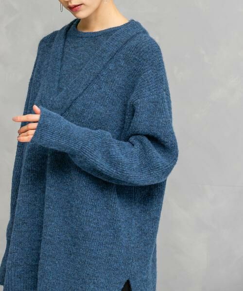 URBAN RESEARCH ROSSO / アーバンリサーチ ロッソ ニット・セーター | レイヤードデザインニット | 詳細13