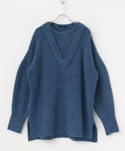 URBAN RESEARCH ROSSO / アーバンリサーチ ロッソ ニット・セーター | レイヤードデザインニット | 詳細14