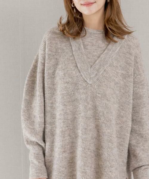 URBAN RESEARCH ROSSO / アーバンリサーチ ロッソ ニット・セーター | レイヤードデザインニット | 詳細20