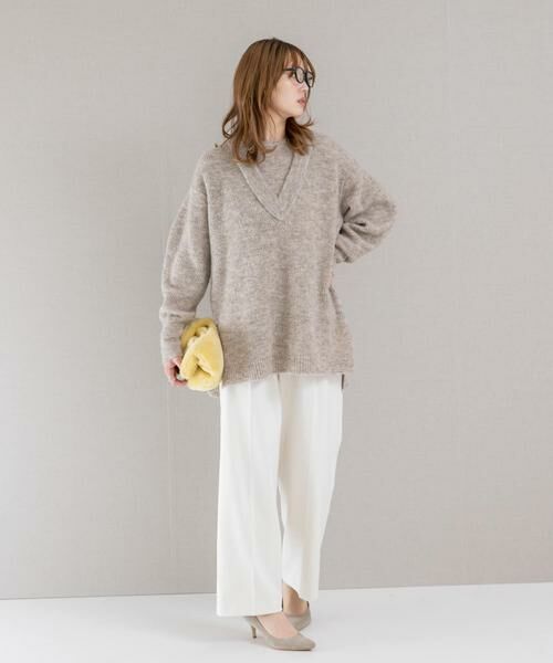 URBAN RESEARCH ROSSO / アーバンリサーチ ロッソ ニット・セーター | レイヤードデザインニット | 詳細22