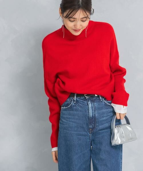 URBAN RESEARCH ROSSO / アーバンリサーチ ロッソ ニット・セーター | ショートハイネックホールニット | 詳細2