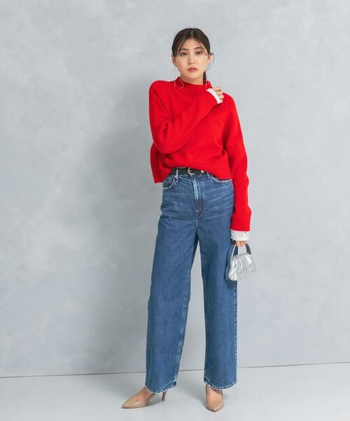 URBAN RESEARCH ROSSO / アーバンリサーチ ロッソ ニット・セーター | ショートハイネックホールニット | 詳細3