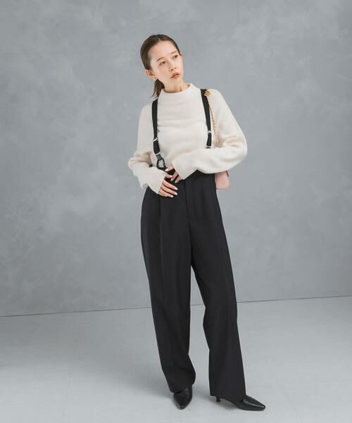 URBAN RESEARCH ROSSO / アーバンリサーチ ロッソ ニット・セーター | ショートハイネックホールニット | 詳細13