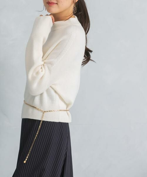 URBAN RESEARCH ROSSO / アーバンリサーチ ロッソ ニット・セーター | ショートハイネックホールニット | 詳細15