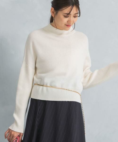 URBAN RESEARCH ROSSO / アーバンリサーチ ロッソ ニット・セーター | ショートハイネックホールニット | 詳細16