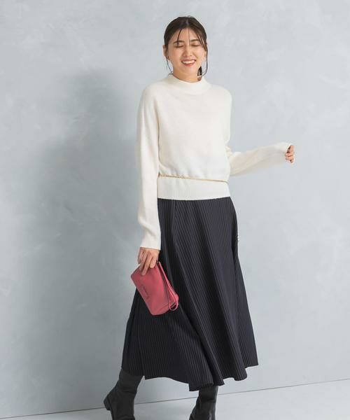 URBAN RESEARCH ROSSO / アーバンリサーチ ロッソ ニット・セーター | ショートハイネックホールニット | 詳細17