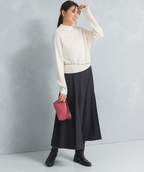 URBAN RESEARCH ROSSO / アーバンリサーチ ロッソ ニット・セーター | ショートハイネックホールニット | 詳細18