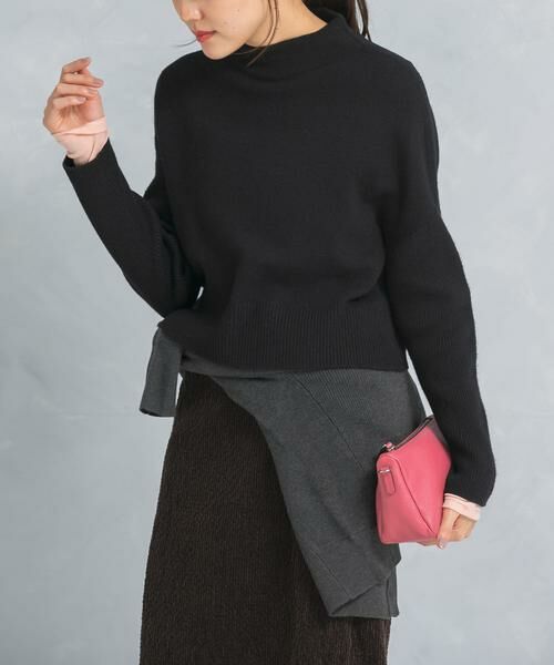 URBAN RESEARCH ROSSO / アーバンリサーチ ロッソ ニット・セーター | ショートハイネックホールニット | 詳細24