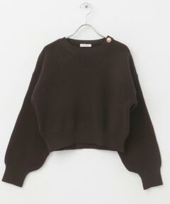 URBAN RESEARCH ROSSO / アーバンリサーチ ロッソ ニット・セーター | F by ROSSO　ウォッシャブル片畦ボタンニット