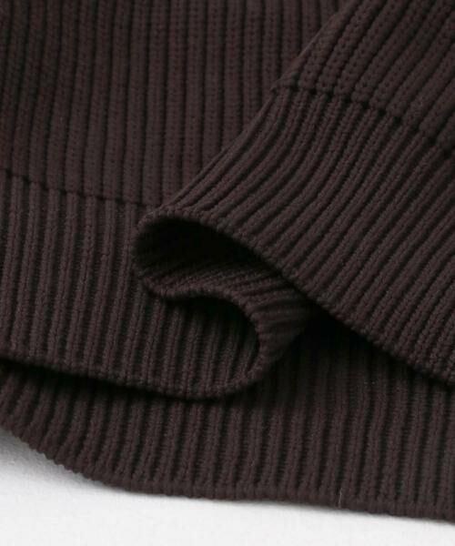 URBAN RESEARCH ROSSO / アーバンリサーチ ロッソ ニット・セーター | F by ROSSO　ウォッシャブル片畦ボタンニット | 詳細4